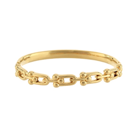 U Link Chain Shape Bangle Bracelet - Picture 1 of 1